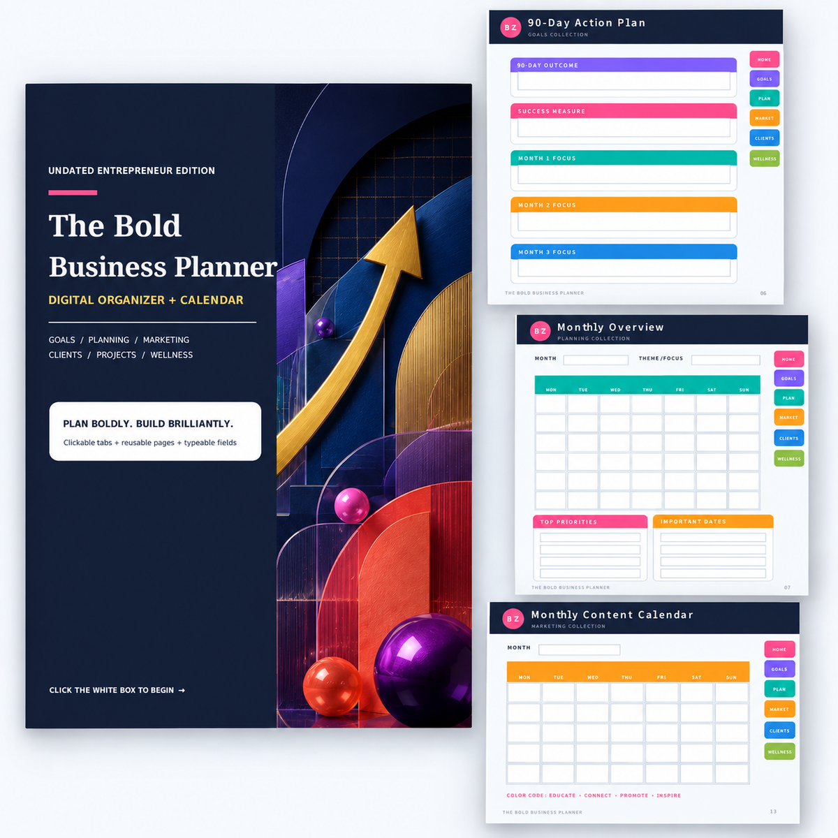 The Bold Business Planner
