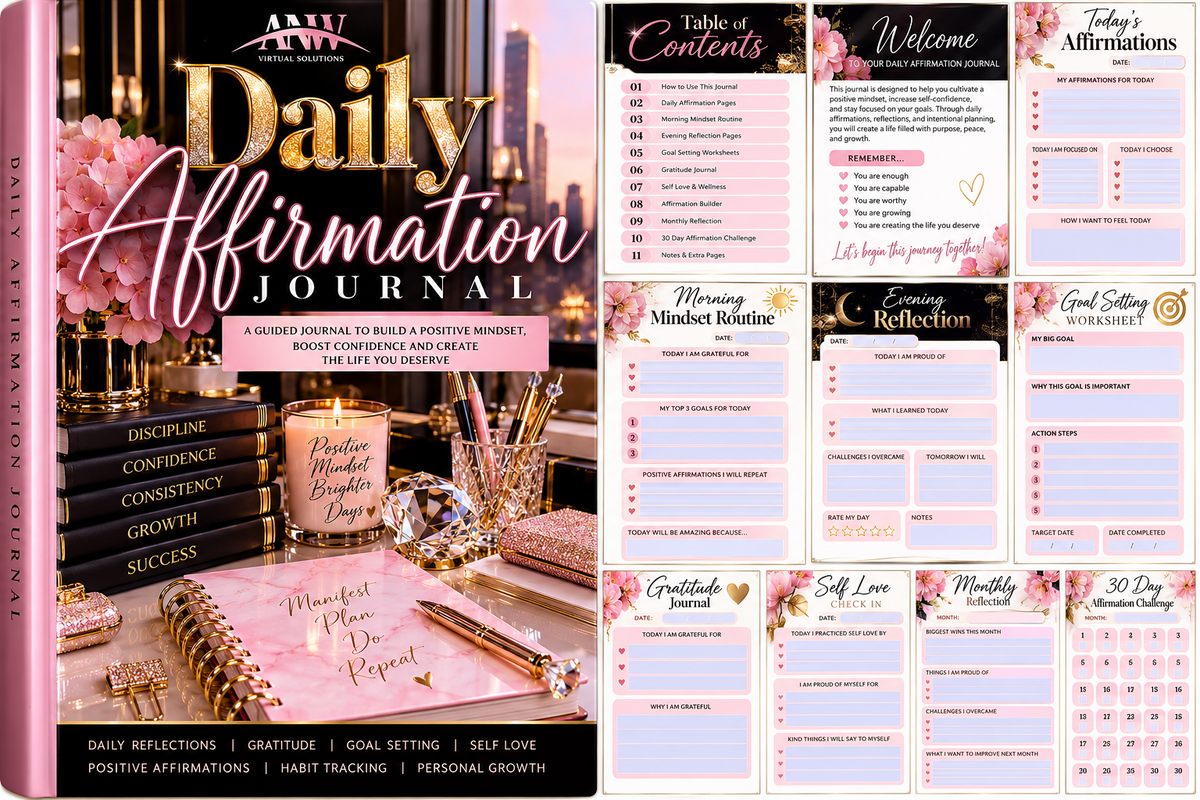 Daily Affirmation Journal